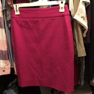 Banana Republic Fuchsia pink pencil skirt